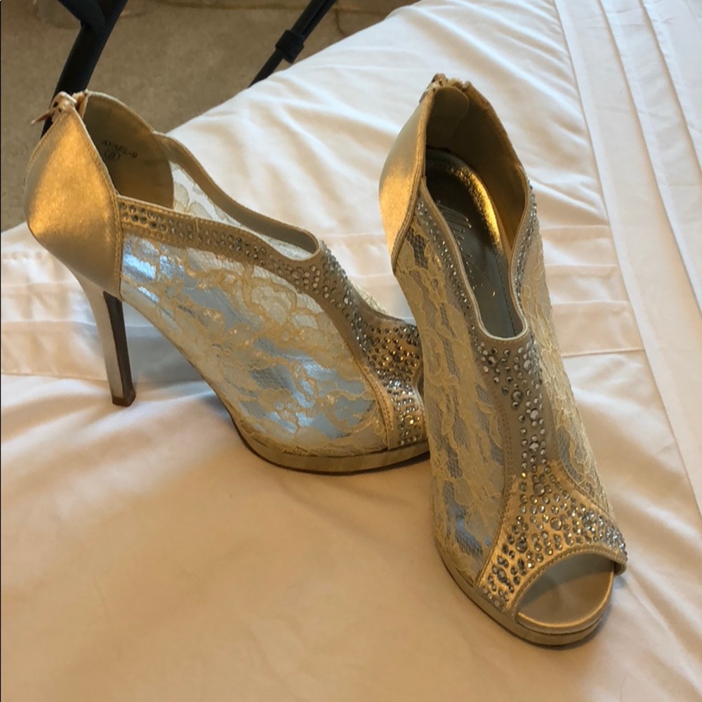 Lace heels